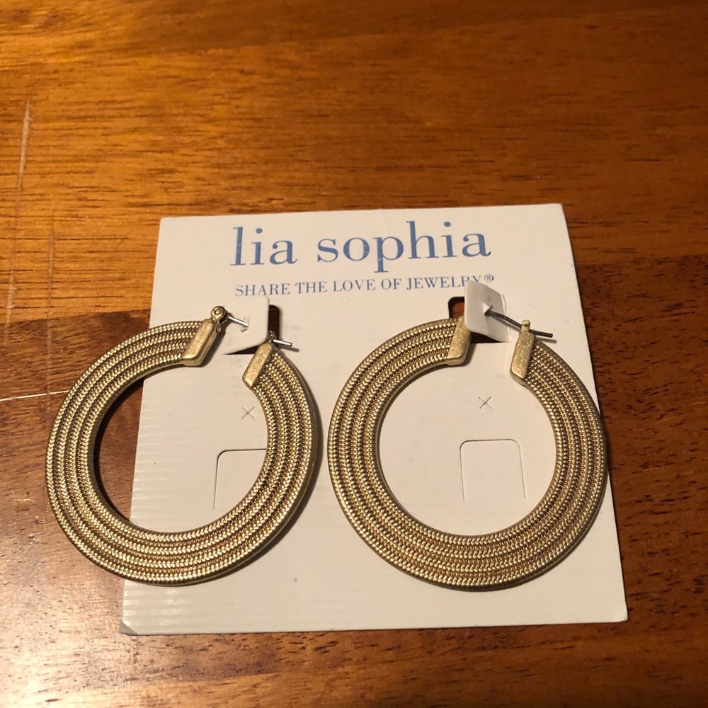 Lia Sophia earrings